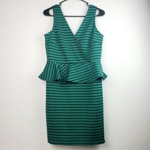 Deja Vu by Judith March Midi Sheath Dress Lg NWOT